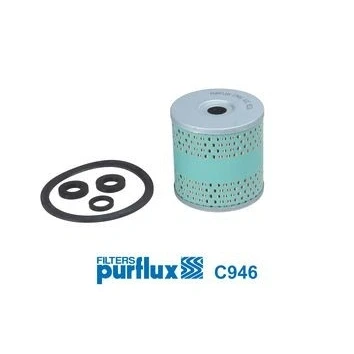 Bilde av PURFLUX C946 Drivstoffilter Filterinnsats TOYOTA: Land Cruiser Prado 70 SUV, 80