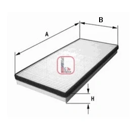 Bilde av SOFIMA S 3075 C Kupéfilter Partikkelfilter 228 196,5 17 SUBARU: JUSTY 3, SUZUKI: IGNIS 2