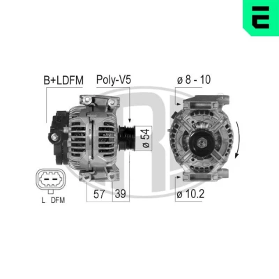 Bilde av Dynamo, opel,saab,vauxhall, 12 762 730, 13 129 850, 229 988, 24 430 294, 62 04 112, 173, 91 31 264, 99 574, 93 176 035, 1