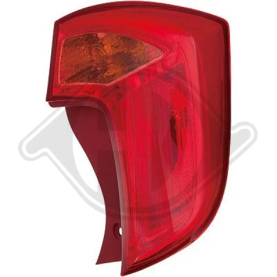 Bilde av DIEDERICHS 6506091 Baklykter venstre P21/5W KIA: Picanto II