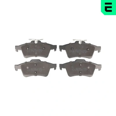 Bilde av OPTIMAL BP 12352 Bremseklosser bakaksel ekskl. slitasjevarselkontakt FORD: FOCUS 3, Transit Connect V408 Van, KUGA 2, VOLVO: V40 Hatchback, V50, C30