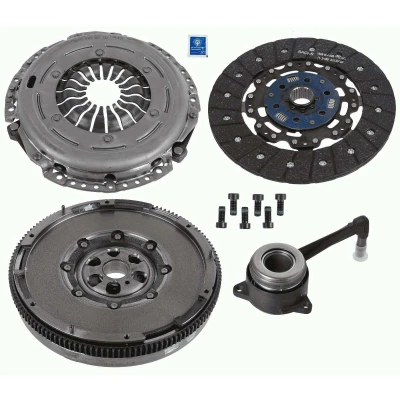 Bilde av SACHS 2290 601 167 Clutch med sentral utkobling, clutchtrykkplate, dobbeltmassesvinghjul, svinghjulskruer clutchplate 240