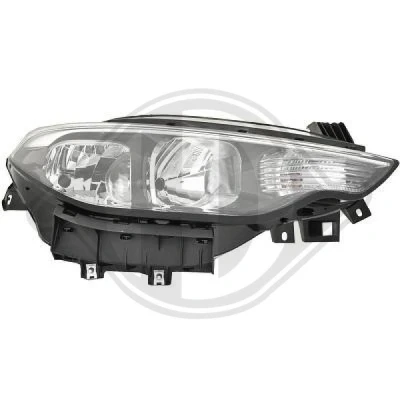 Bilde av DIEDERICHS 3464182 Frontlykter høyre H7, H15, PY21W med motor for høydejustering hovedlys