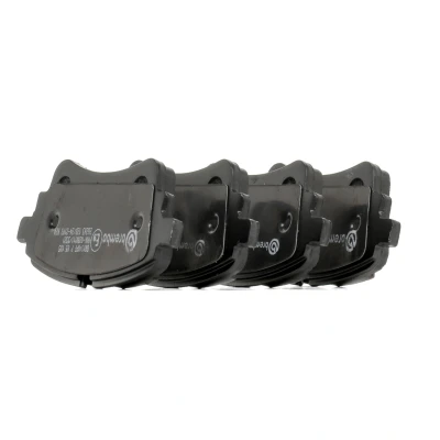 Bilde av BREMBO P 85 185 Bremseklosser klargjort for slitasjeindikator med bremsecaliperskruer, antihyle blikk tilbehør AUDI: A4 B9 Sedan, Q5, Q7
