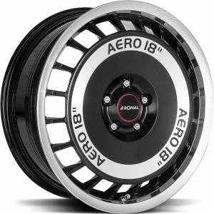 Bilde av RONAL R50 AERO Black front cut 8x18 5/110 ET35 B65.1