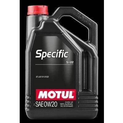 Bilde av Motul Specific 5122 0W 20 5l Motorolje 107339 JAGUAR: F Pace, LAND ROVER: Range Rover Evoque, 4, Discovery 5
