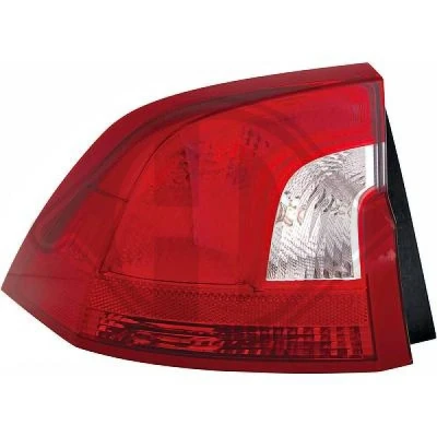 Bilde av DIEDERICHS 7662091 Baklykter venstre ytre del P21W, PY21W, H21W, LED