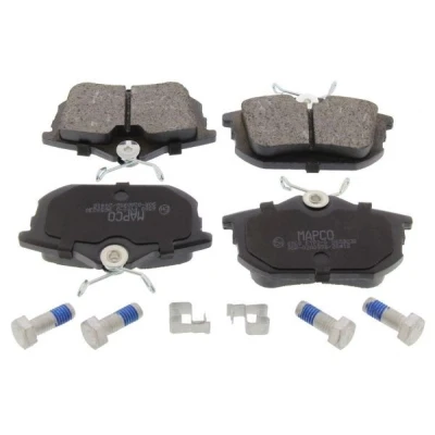 Bilde av MAPCO 6500 Bremseklosser bakaksel inkl. slitasjevarselkontakt MITSUBISHI: COLT 6, Carisma Sedan, Hatchback, VOLVO: S40 I, V40 Stasjonsvogn