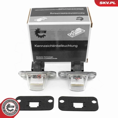 Bilde av Nummerskiltlys, Høyre, Venstre vw transporter t4 buss, skåp OE 701943021