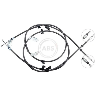 Bilde av A.B.S. K17261 Bremsekabel 2020, 1925 Skivebrems FORD: KUGA 2