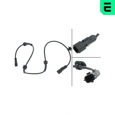 Bilde av Sensor, hjulturtall, framaksel, Høyre eller venstre, renault, 82 00 404 460