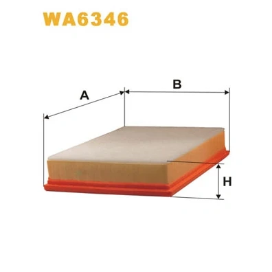 Bilde av Luftfilter WIX FILTERS WA6346