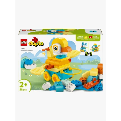 Bilde av LEGO DUPLO Town 10448 3 i 1 Dyr på hjul Byggesett Plast