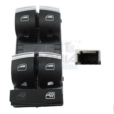 Bilde av Bryter, vindusløfter, Foran venstre Meat &amp; doria 26159 audi a3, q7 OE 4F0 959 851 H, H5PR