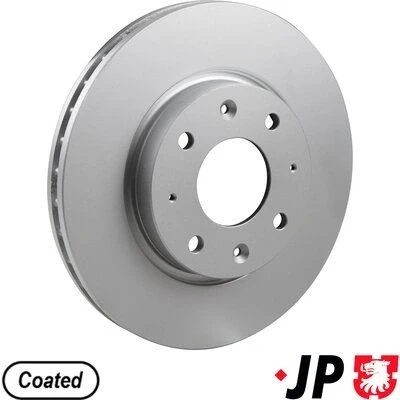 Bilde av JP GROUP 3663100600 Bremseskiver framaksel 275 26 4 ventilert belagt