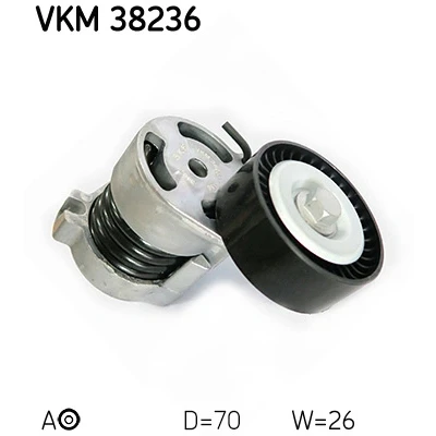 Bilde av SKF VKM 38236 Strammerull med festemateriell BMW: 5 Sedan, 3 Touring, X3