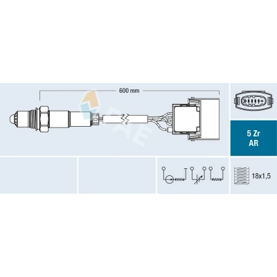 Bilde av Lambdasonde FAE 75145