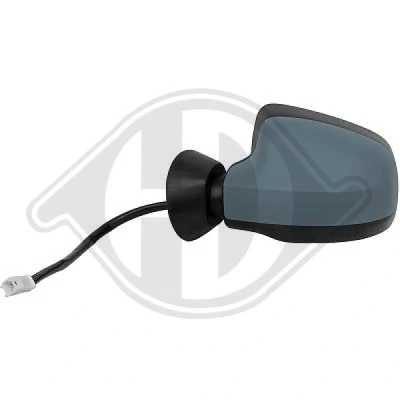 Bilde av Sidespeil Diederichs 4421225 venstre grunnet konveks, for elektrisk speiljustering, kan varmes opp, komplett speil