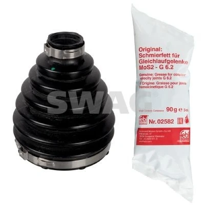 Bilde av SWAG 33 10 1430 Drivakselmansjett hjulside, framaksel Termoplast