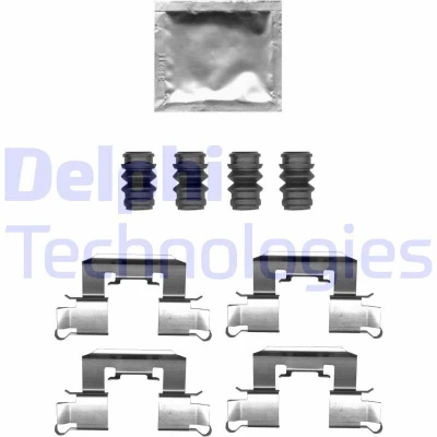 Bilde av DELPHI LX0710 Tibehørsett, skivebremse belegg