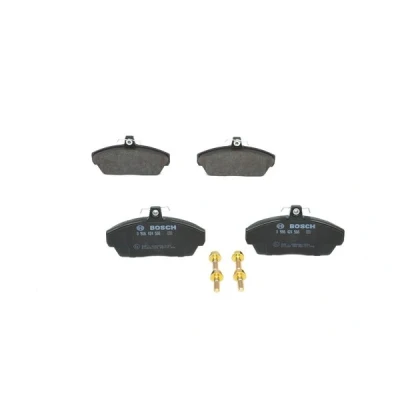 Bilde av BOSCH 0 986 424 566 Bremseklosser Low Metallic med antihyle blikk, skruer tilbehør LAND ROVER: Freelander I SUV