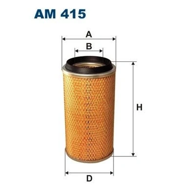 Bilde av Luftfilter, vw lt 28 35 buss i, flak/chassi skåp 40 55 076 129 620, 5010 911,