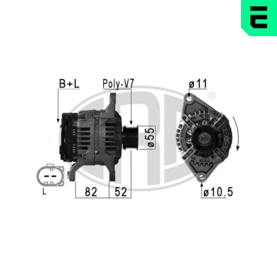 Bilde av Dynamo, fiat,iveco, 504009977, 504010576, 71 723 391, 392, 780 134, 156