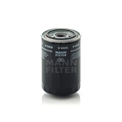 Bilde av MANN FILTER W 940/38 Oljefilter 1 12 UNF Påskruingsfilter