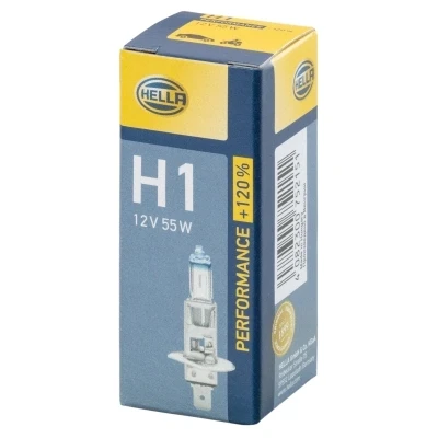 Bilde av HELLA 8GH 223 498 011 Lyspære, hovedlyskaster H1 12 55