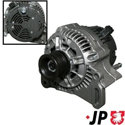 Bilde av JP GROUP 1190100400 Dynamo 14V 70A VOLKSWAGEN: Transporter 4 Bus, 4, Sharan I