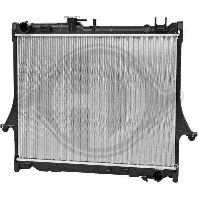 Bilde av DIEDERICHS 8540315 Radiator 590 475 24 Priority Parts
