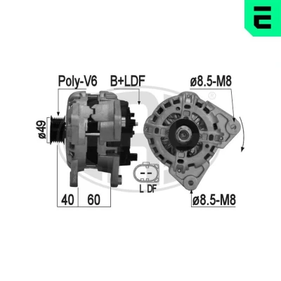 Bilde av ERA 209261A Dynamo 14V 110A