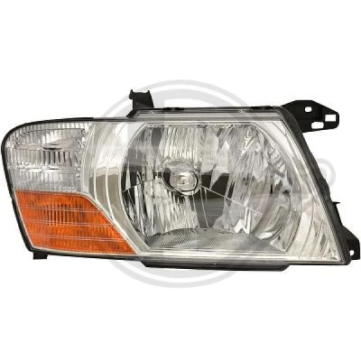 Bilde av DIEDERICHS 5844880 Frontlykter høyre H4 krom MITSUBISHI: PAJERO 3