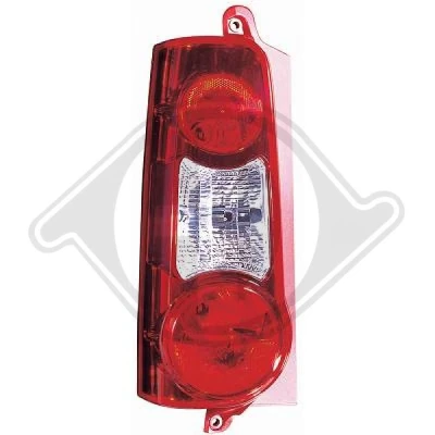 Bilde av DIEDERICHS 4013690 Baklykter høyre P21/5W, PY21W PEUGEOT: Partner II Van, Tepee, CITROËN: Berlingo II, Van