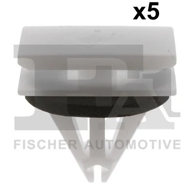 Bilde av FA1 13 40026.5 klips, pynte /beskyttelseslist hvit FORD: FIESTA 6