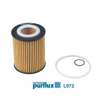 Bilde av PURFLUX L972 Oljefilter Filterinnsats BMW: 1 Hatchback, 3 Sedan, Touring