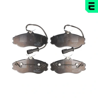 Bilde av OPTIMAL BP 09616 Bremseklosser framaksel inkl. slitasjevarselkontakt AUDI: Coupe B3, 80 B4 Sedan, 90 B3