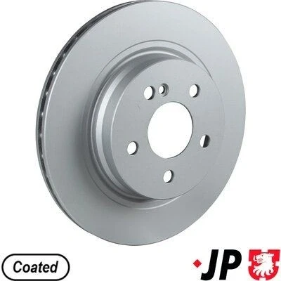 Bilde av JP GROUP 1363203700 Bremseskiver bakaksel 300 22 5 ventilert belagt MERCEDES BENZ: C Klasse T modell, Sedan, E Coupé
