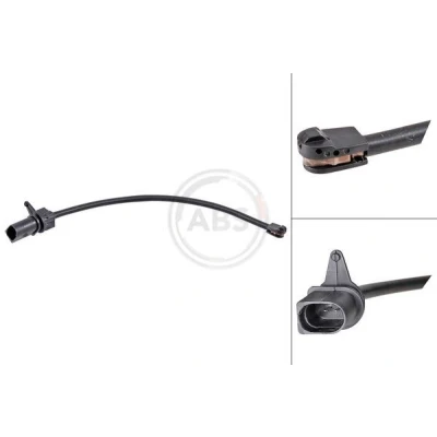 Bilde av Alarmkontakt, bremsebeleggslitasje, Framaksel, audi q5, q5 van, 8R0 615 121, 8R0615121