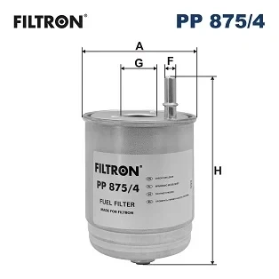 Bilde av FILTRON PP 875/4 Drivstoffilter ledningsfilter 10 33 HYUNDAI: i30 III Hatchback