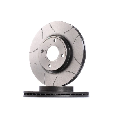 Bilde av BREMBO 09.C422.75 Bremseskiver 278 23 4 innvendig ventilert, med sliss belagt FORD: FIESTA 6, Transit Courier Van, B Max