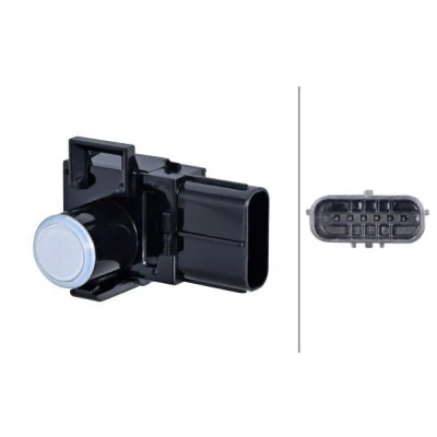 Bilde av HELLA 6PX 358 270 141 Parkeringssensorer sølv TOYOTA: Land Cruiser Prado 150
