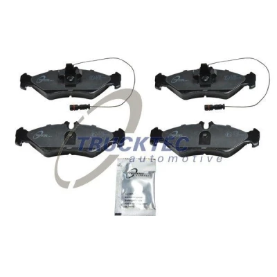 Bilde av TRUCKTEC AUTOMOTIVE 02.35.084 Bremseklosser bakaksel MERCEDES BENZ: Sprinter 3 T Minibuss, Flatvogn lastebil/Chassis, 4 Van