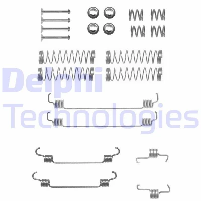 Bilde av DELPHI LY1331 Tilbehørsett, bremsesko CITROËN: C4 II Cactus, DS3 Hatchback, C3 I PEUGEOT: 208 Hatchback