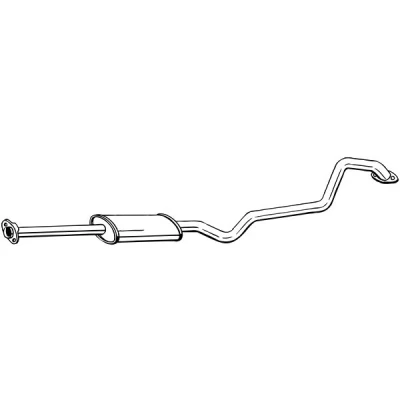 Bilde av Midtre eksospotte BOSAL 288 093