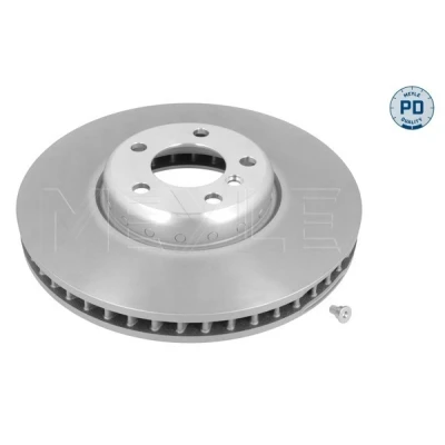 Bilde av MEYLE 383 521 0025/PD Bremseskiver framaksel venstre 348 36 5 120 todelt bremseskive, ventilert Sink lamell belagt høy karbon med skruer