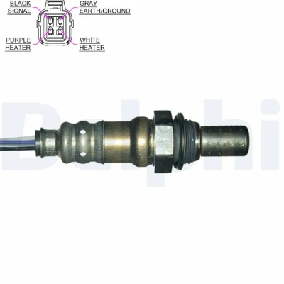 Bilde av DELPHI ES20128 12B1 Lambdasonde planarsonde, oppvarmet HONDA: CR V 2