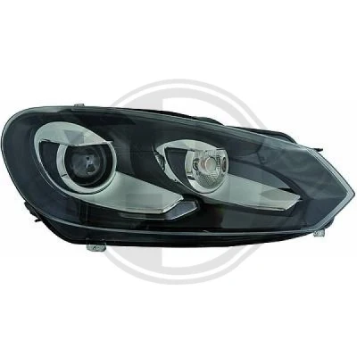 Bilde av DIEDERICHS 2215085 Frontlykter VOLKSWAGEN: GOLF 6