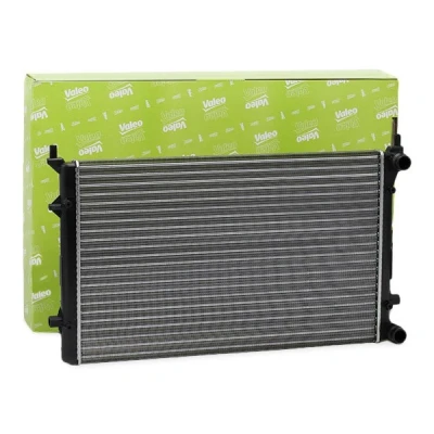 Bilde av VALEO 734332 Radiator Aluminium 650 415 23 uten kjølemiddelregulator Kjøleribber satt sammen mekanisk VOLKSWAGEN: Touran I, Passat B6 Variant, Caddy 3
