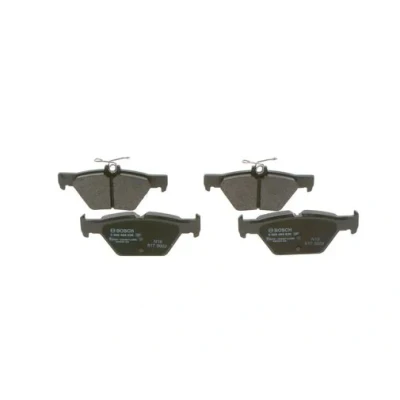 Bilde av BOSCH 0 986 494 836 Bremseklosser Low Metallic med akustisk slitasjevarsel antihyle blikk SUBARU: Outback V, Levorg I